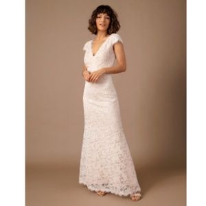 Tadashi Shoji Sedgwick Lace Wedding Dress NWT